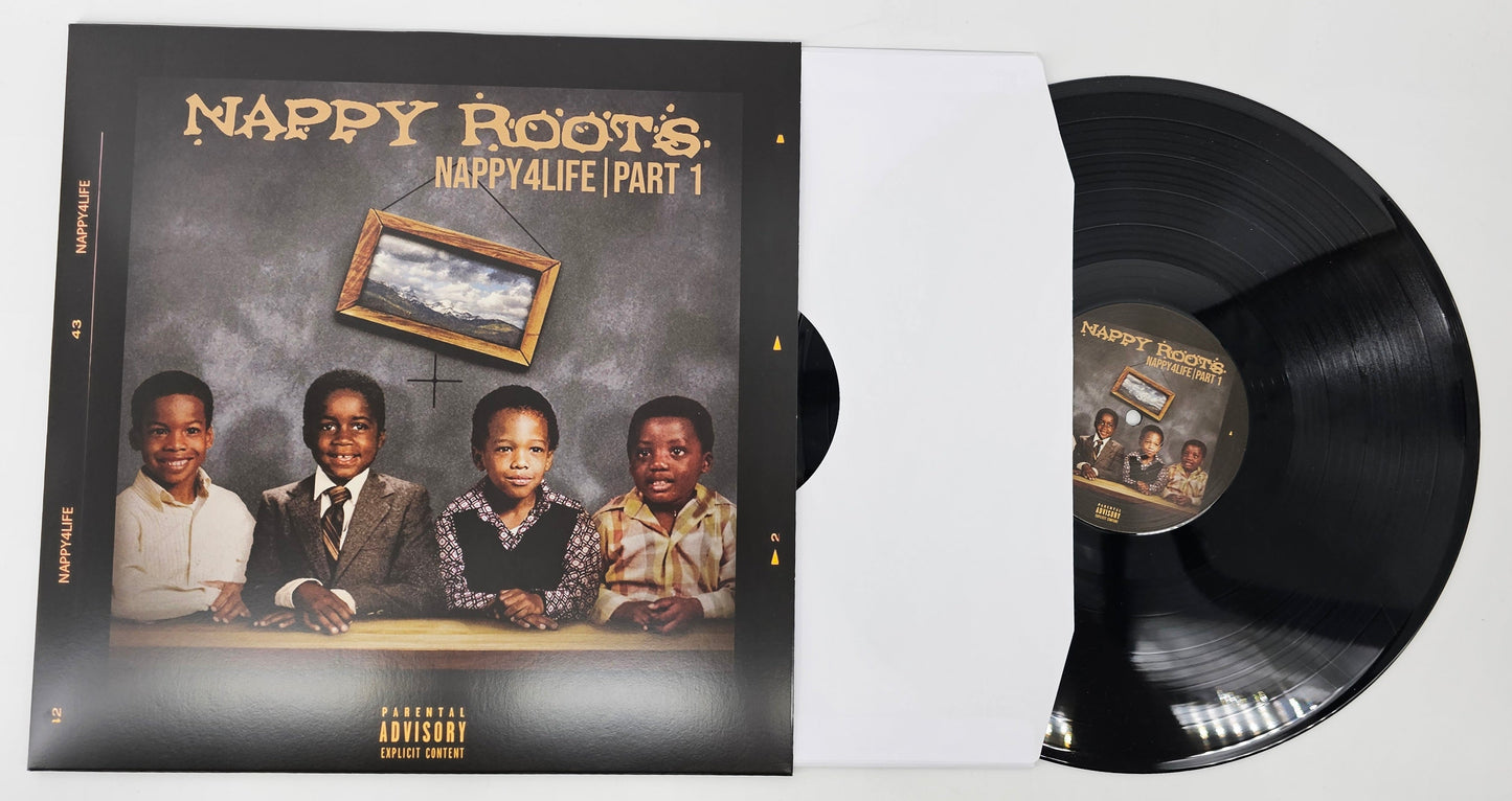 NAPPY4LIFE Part 1 Vinyl SIGNED & NUMBERED Bundle w/ Shirt & Poster