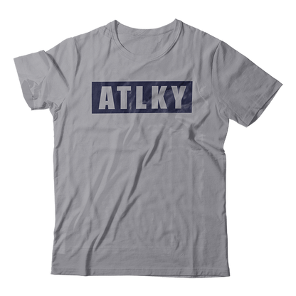 ATLKY Block Tee Navy
