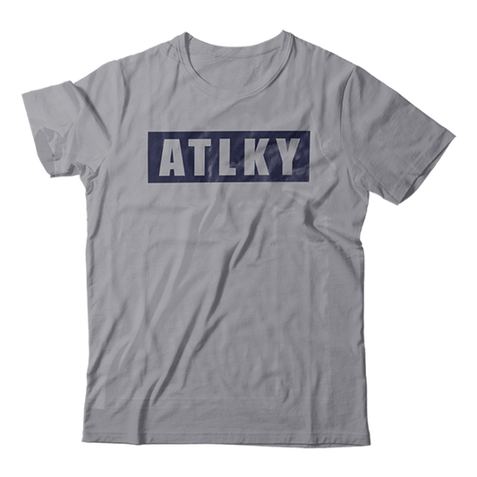 ATLKY Block Tee Navy