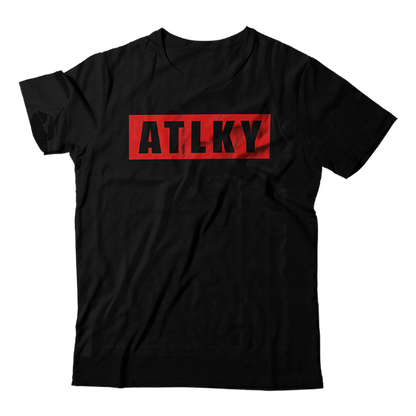 ATLKY Block Tee Red