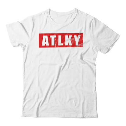 ATLKY Block Tee Red