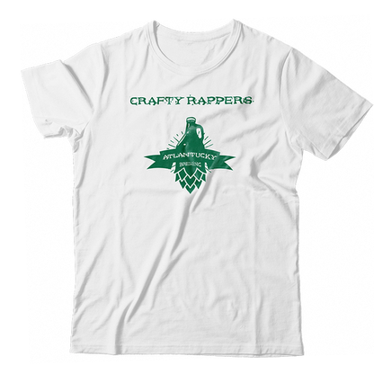 Crafty Rappers Tee Green Print