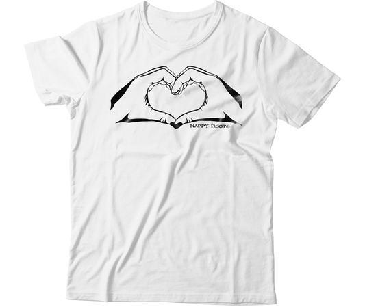 Love Chain White Tee